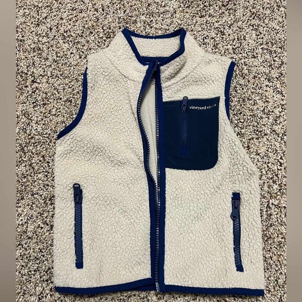 Toddler Vineyard Vines Sherpa Vest
